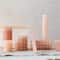 Hello Honey® 10" Unscented Hobnail Taper Candles In Box Set